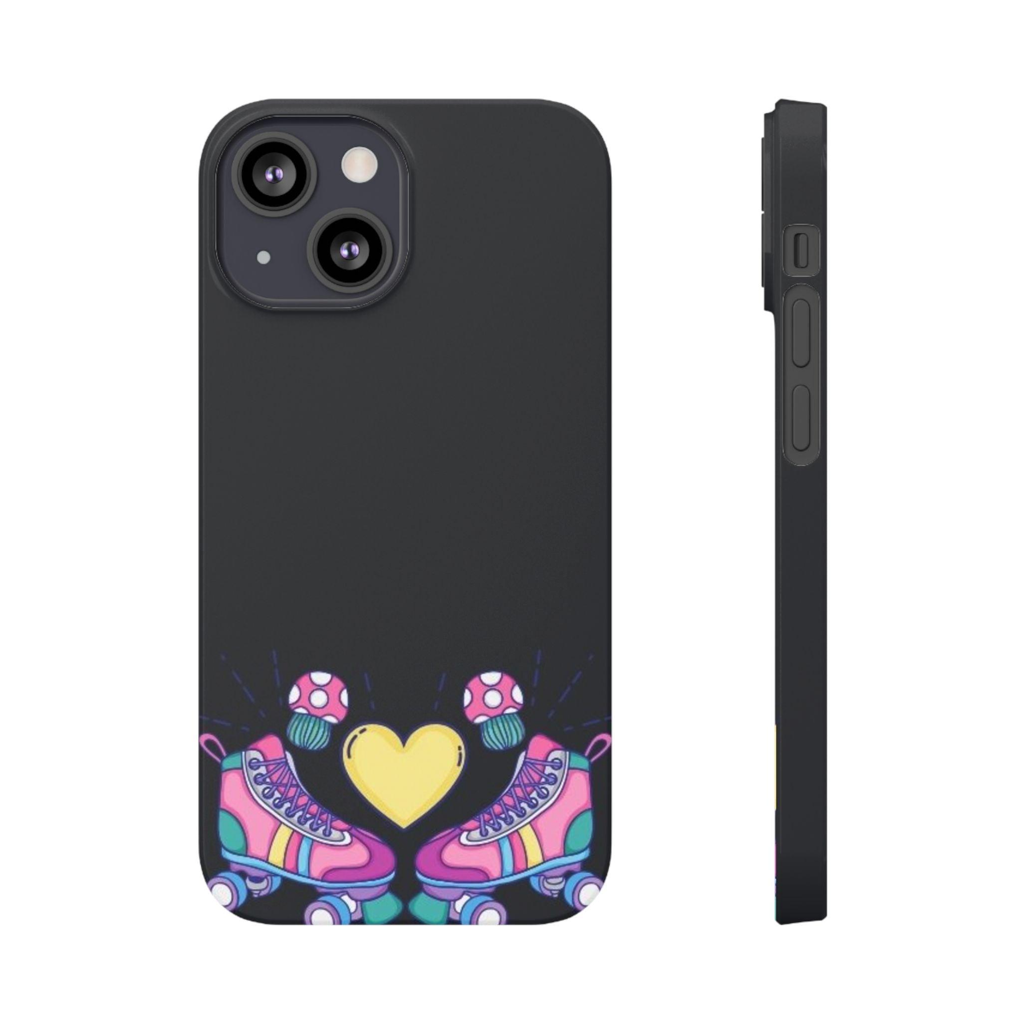 Skater's Heart Phone Case – Glide with Love Everywhere