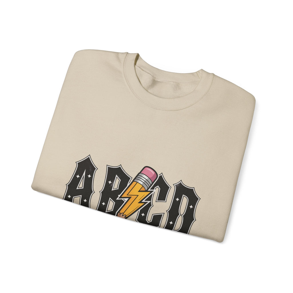 Back to School Crewneck Sweatshirt, Unisex Sweatshirt, Lightweight Sweater, School Apparel, Teacher Gift, Trendy Fashion