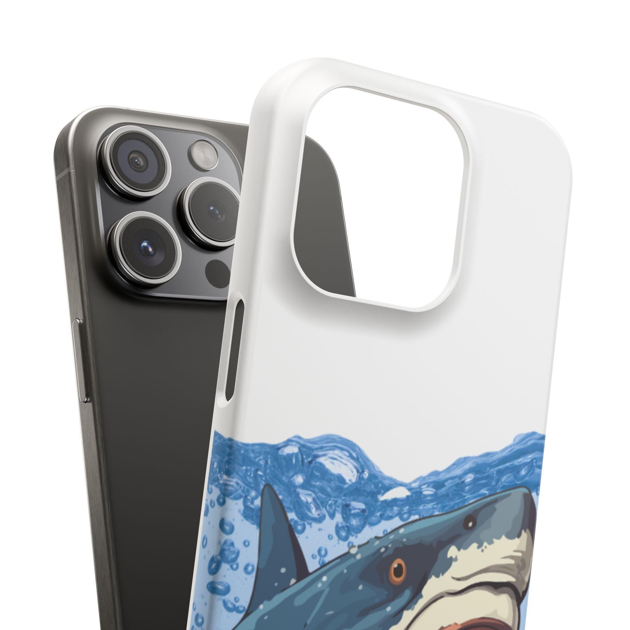 Shark Frenzy Phone Case – Dive into Bold Style