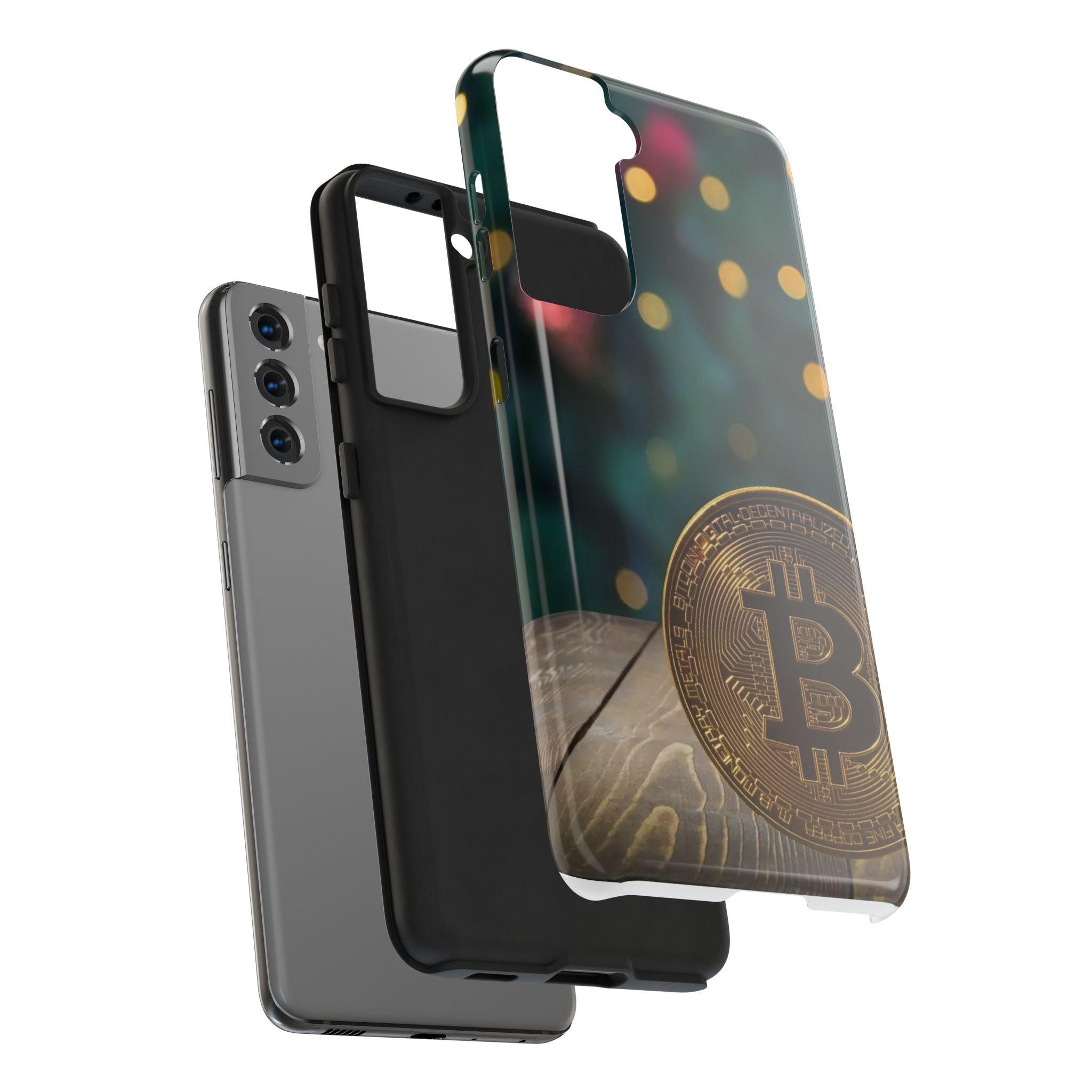 Crypto Bitcoin High Quality Printed Tough Phone Cases
