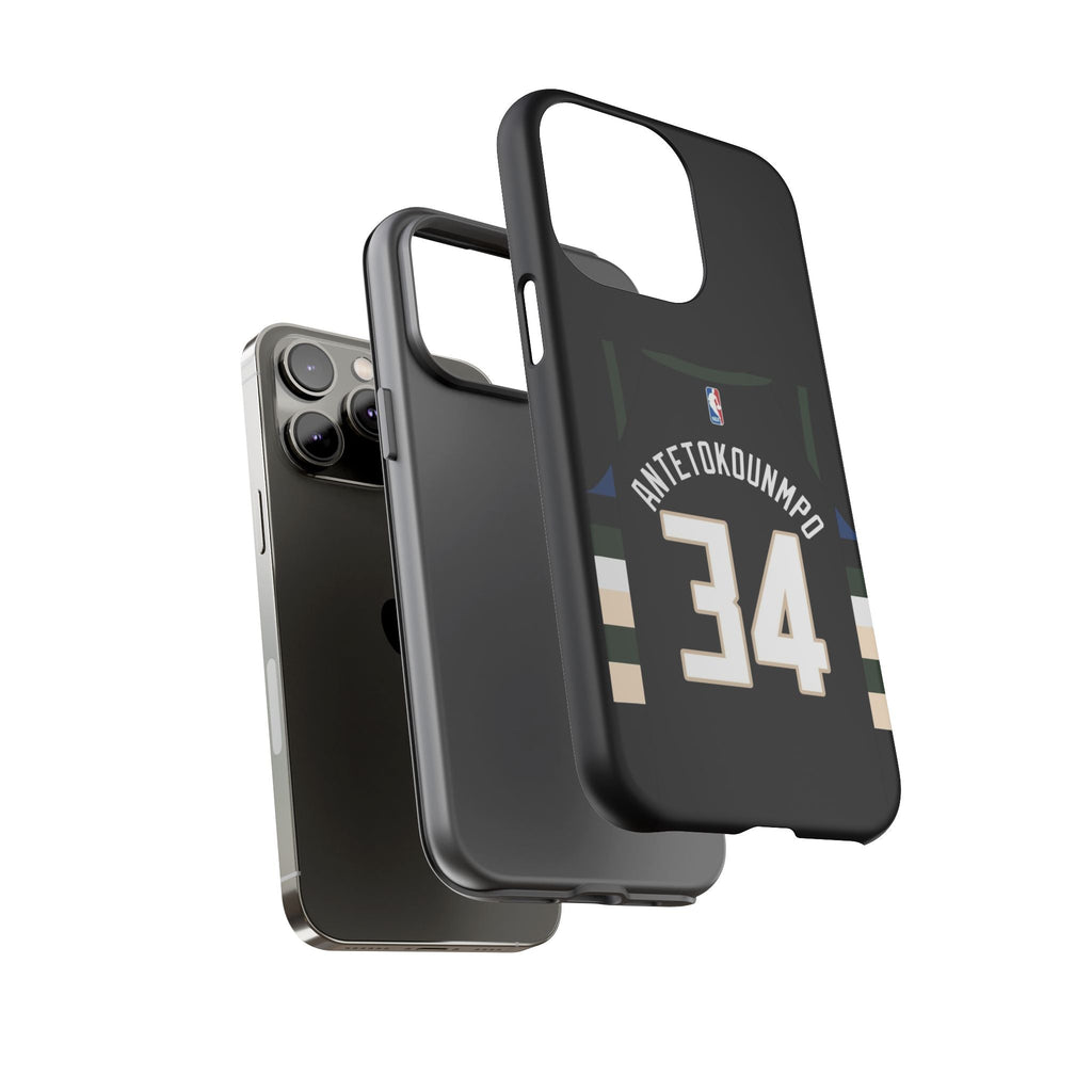 Giannis Antetokounmpo Force Drive Edition – Heavy-Duty ShockGuard Layers, Athletic Slim Fit | iPhone 8–16 Pro Max & Samsung S10–S25 Ultra Supported