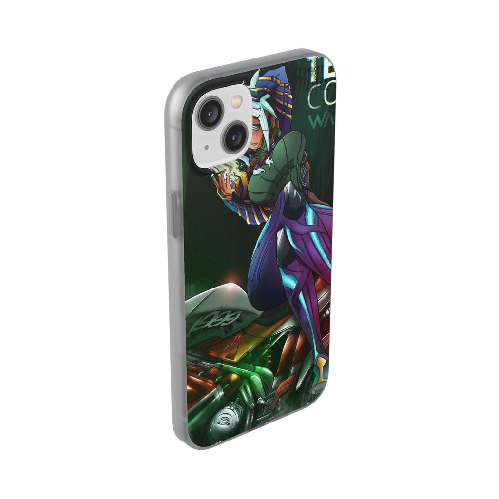 Anime-Inspired Phone Case - Flexi Cases, Custom Phone Cover, Gift for Her, Birthday Present, Unique Cell Phone Accessories