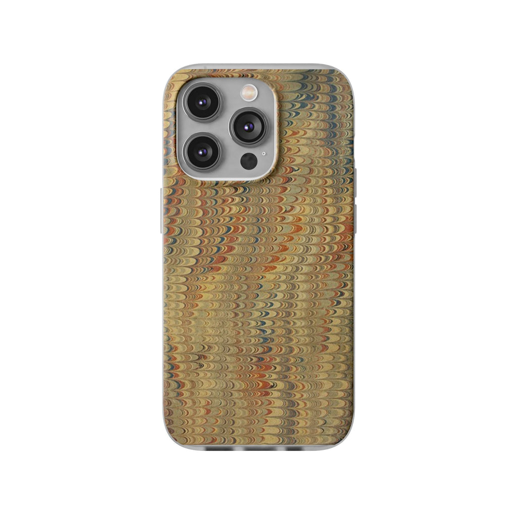 Golden Fall Neutrals Italian Marbled Design Stylish Phone Cases