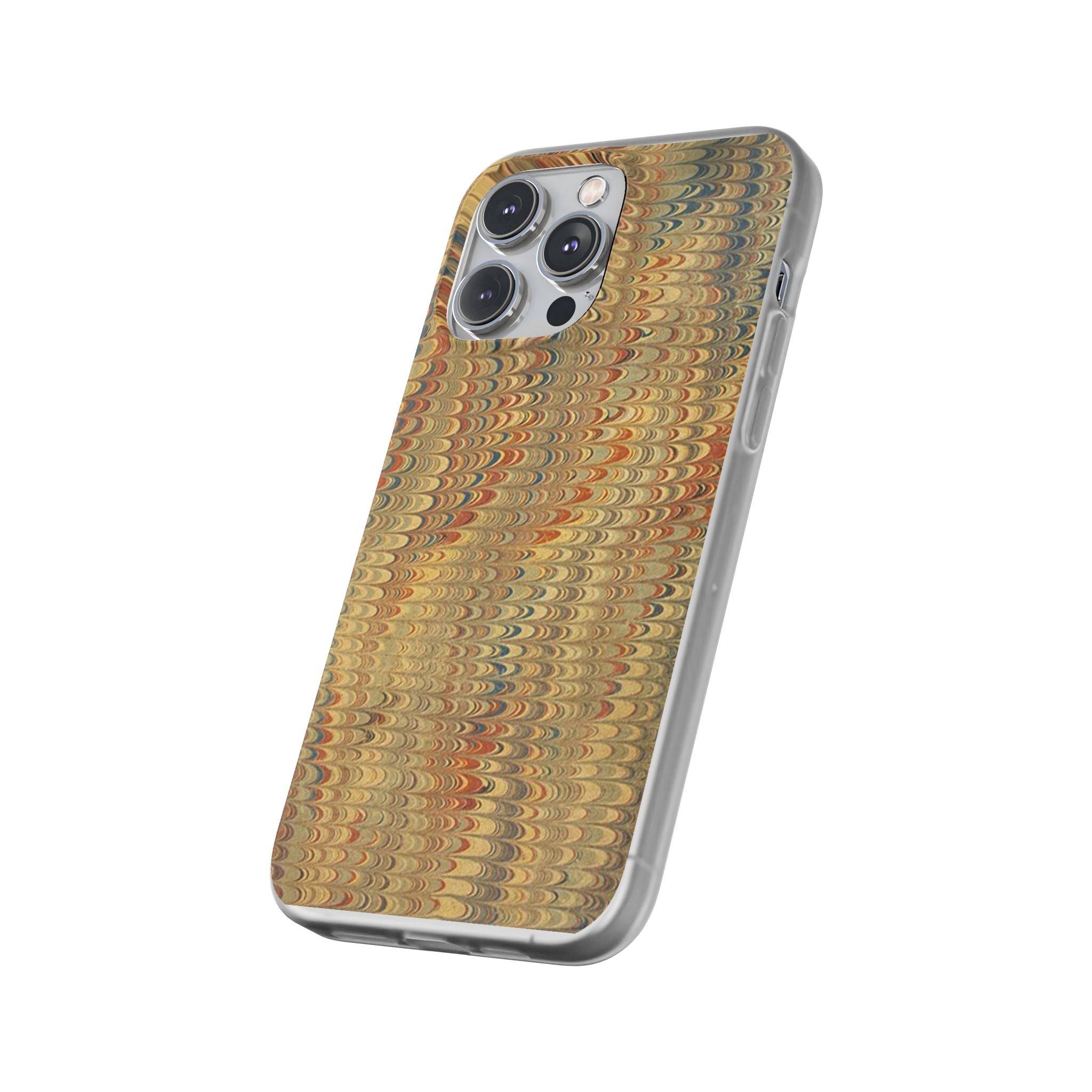 Golden Fall Neutrals Italian Marbled Design Stylish Phone Cases