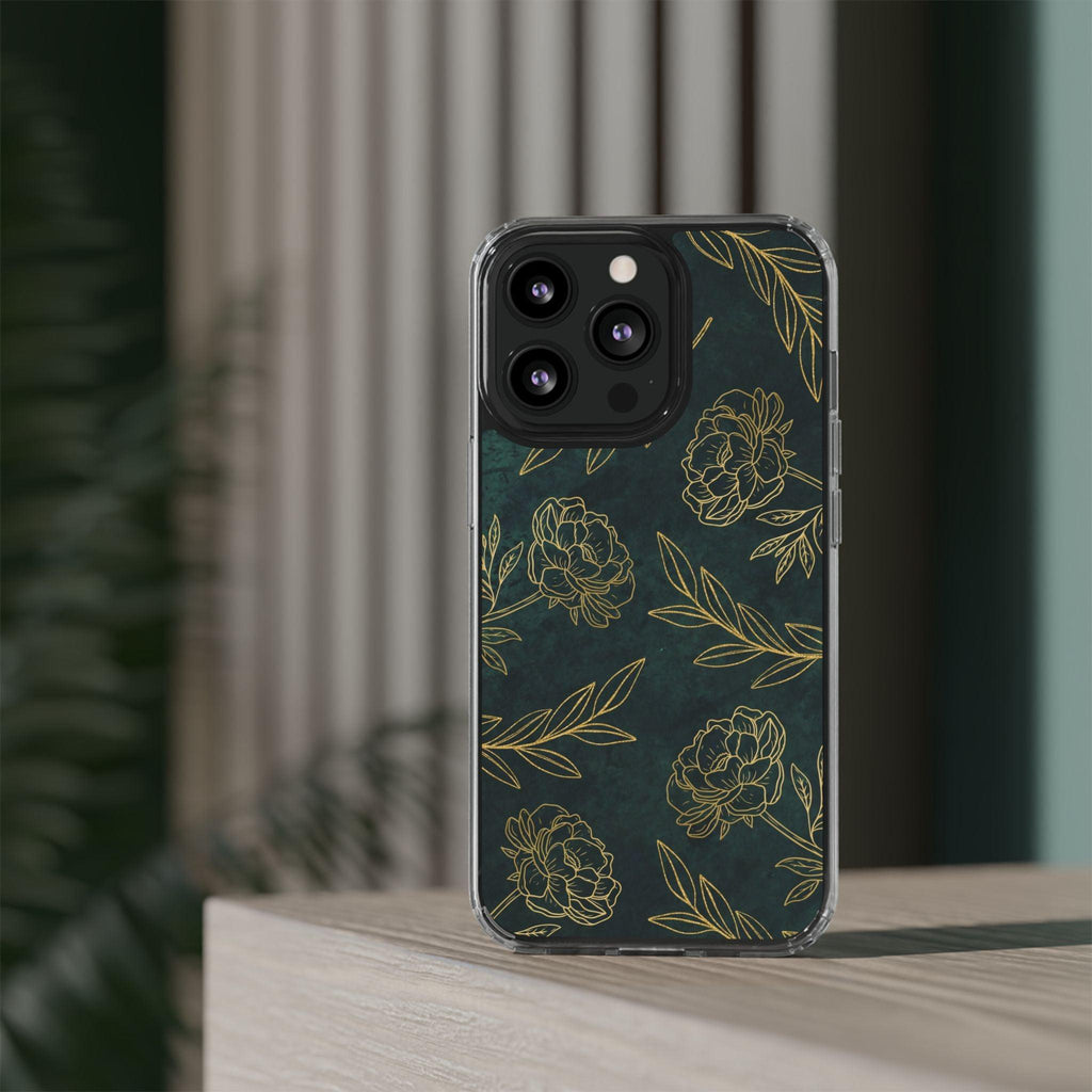 Floral Pattern Clear Cases