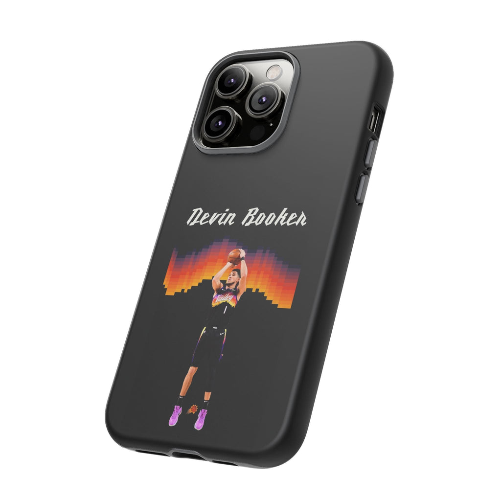 Devin Booker Precision Blaze Series – Dual-Layer ShockGuard Protection | Fits iPhone 8–16 Pro Max & Samsung Galaxy S10–S25 Ultra