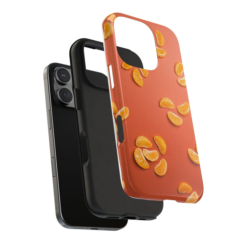 Peal Oranges printed Tough Phone Cases