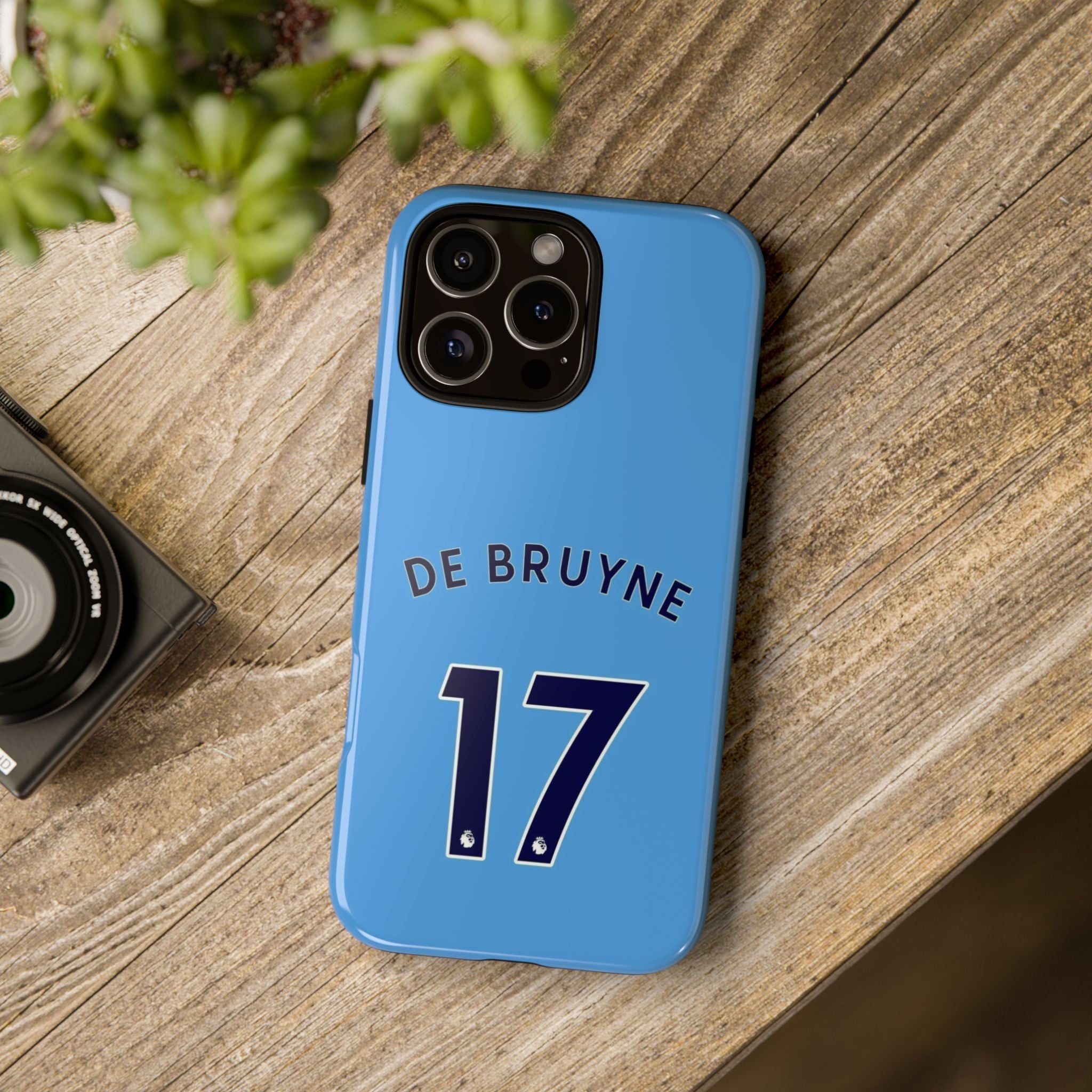 Kevin De Bruyne VisionGuard – Enhanced Protection & Sleek Design | Fits iPhone 8–16 Pro Max & Galaxy S10–S25 Ultra