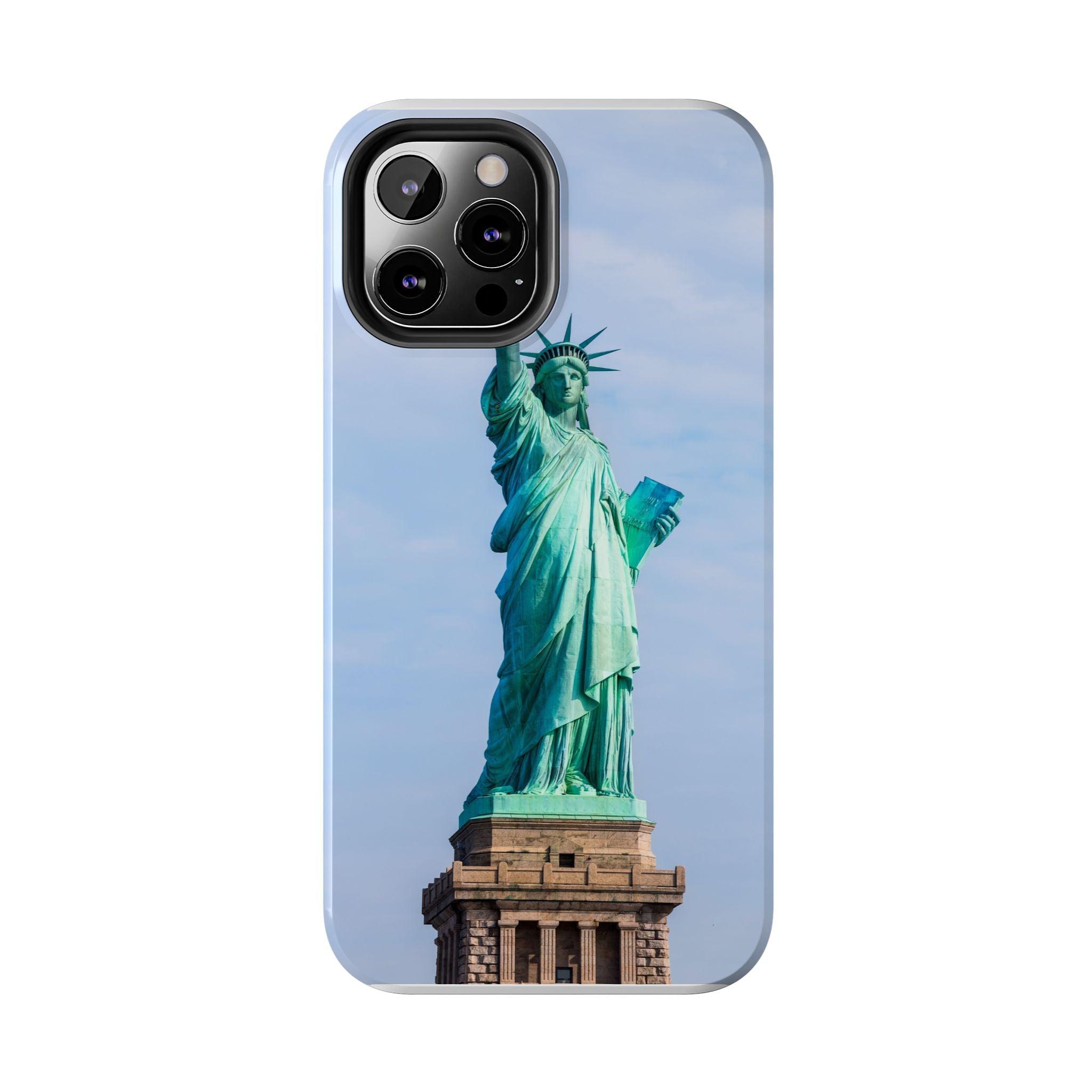 Statue of Liberty Printed Tough Phone Case - Iconic Freedom Design