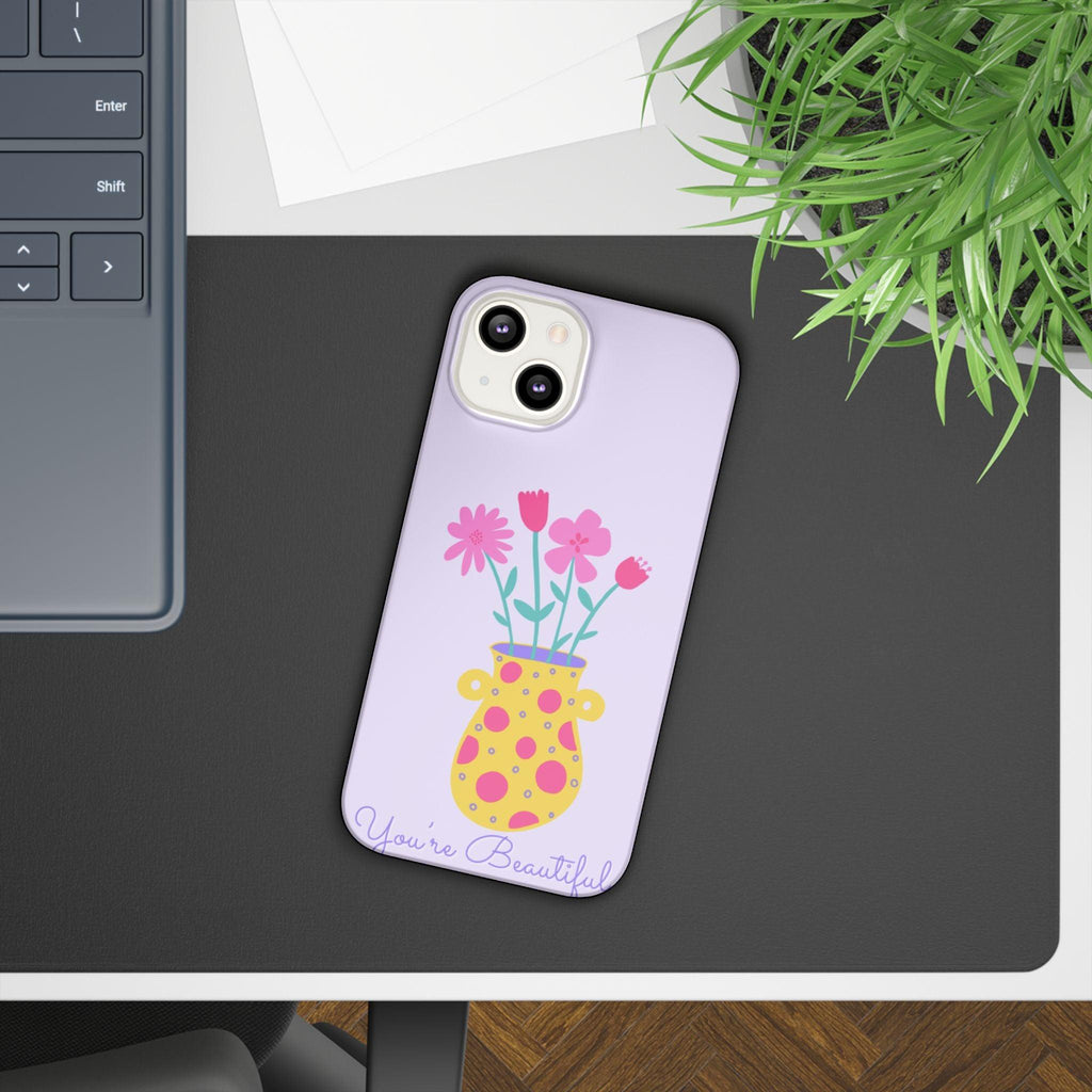 Floral Pot Phone Case – Bloom with Style Everywhere You Go