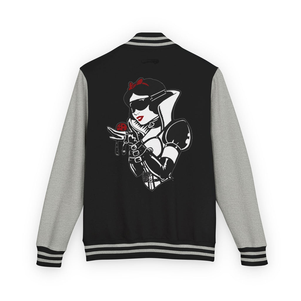 Snow White Unisex Heavyweight Letterman Jacket