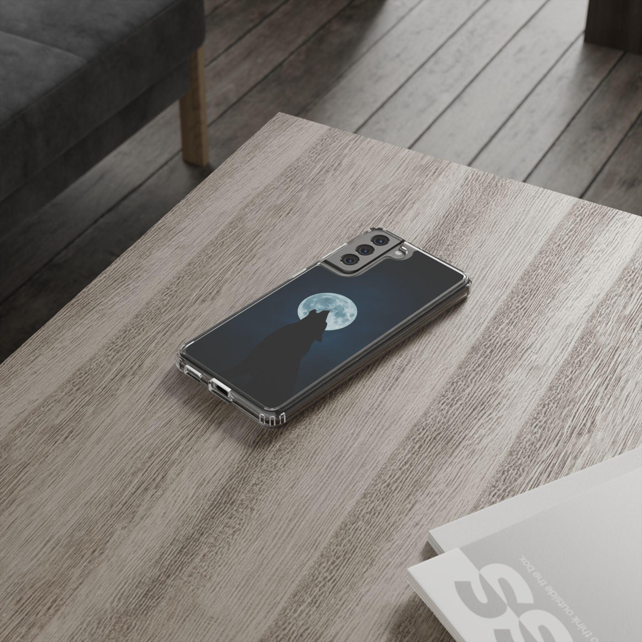 Full Moon and Wolf Clear Cases