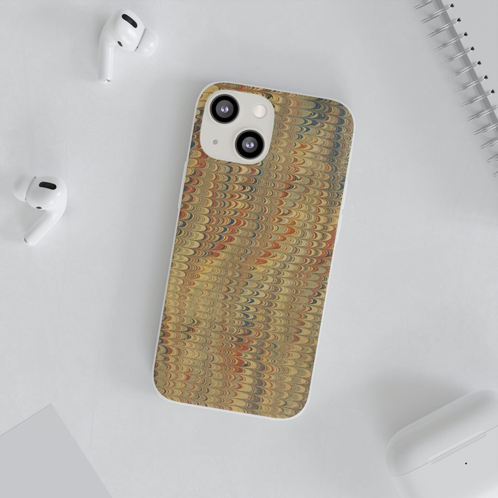 Golden Fall Neutrals Italian Marbled Design Stylish Phone Cases