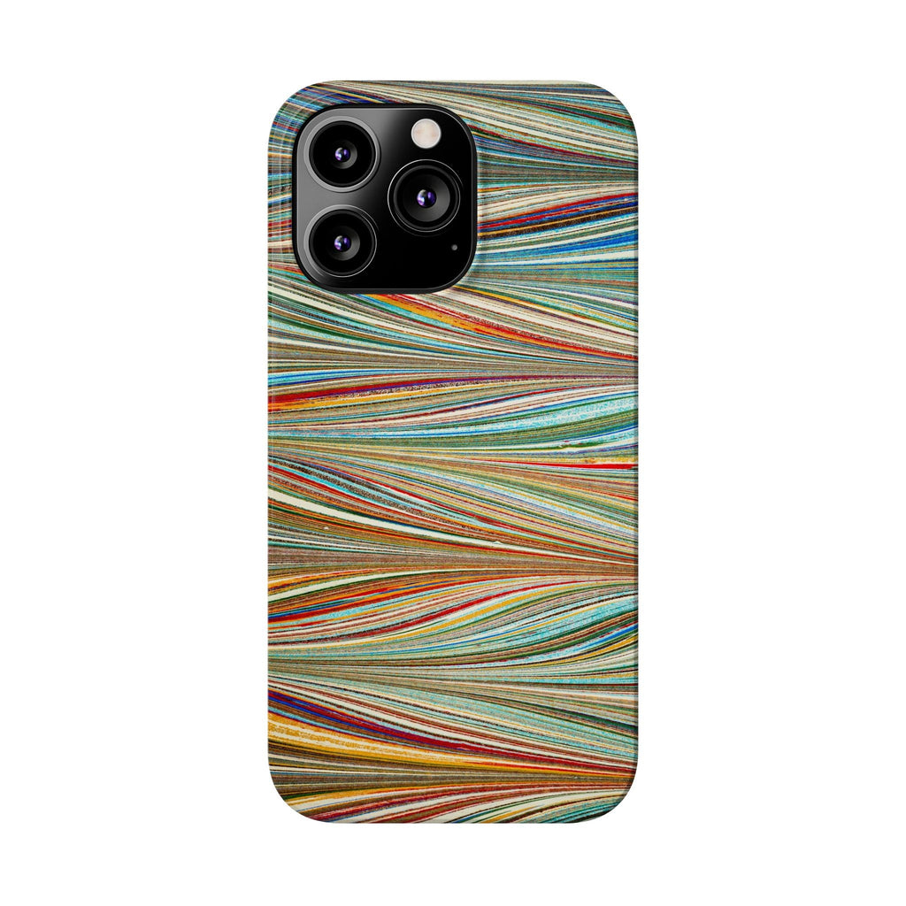 Florentine Multi-Colored Marbled Phone Case