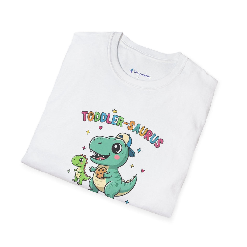 Toddler T-Shirt "Toddler-saurus" Cute Dino Tee — "Like a normal toddler, but more AWESOME!"