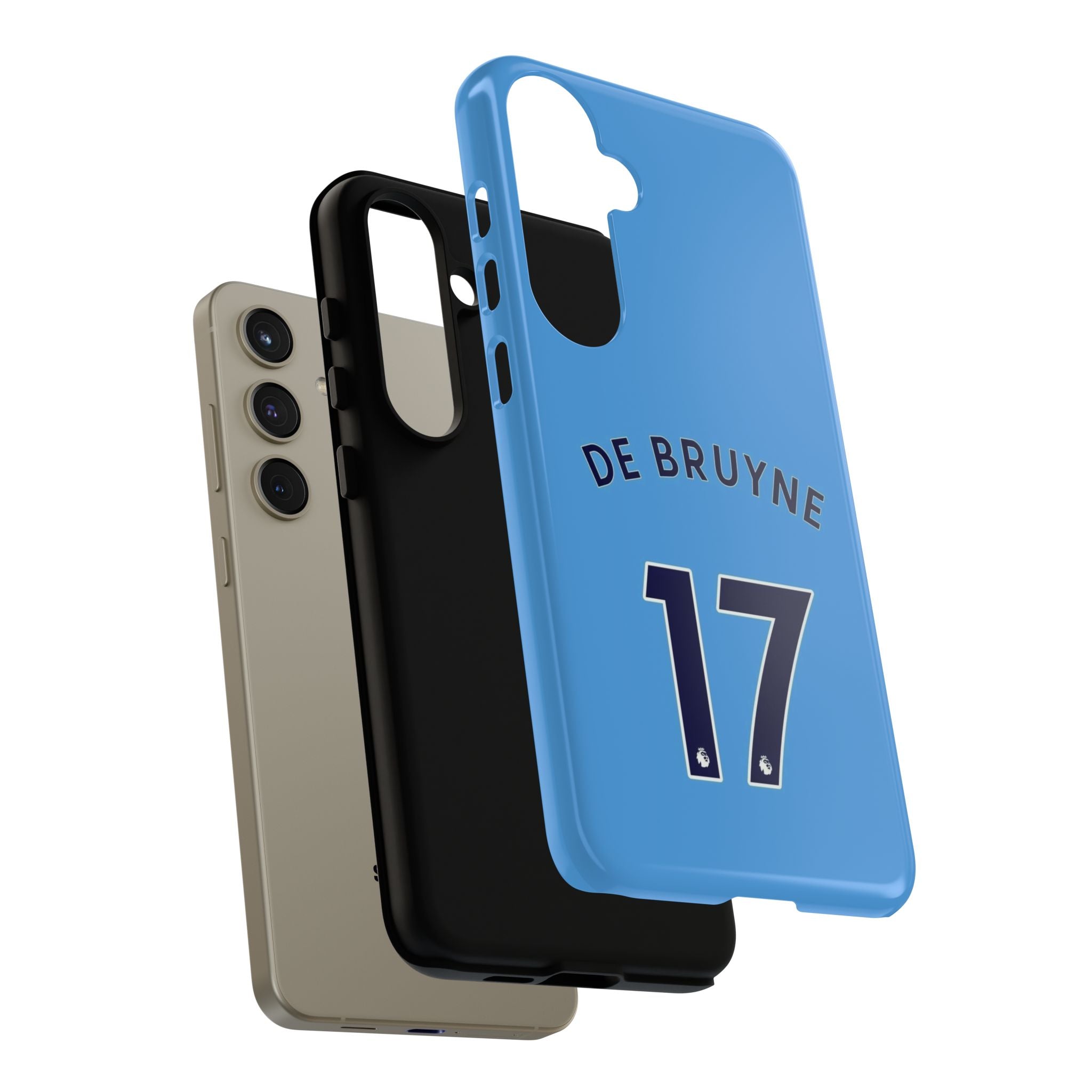 Kevin De Bruyne VisionGuard – Enhanced Protection & Sleek Design | Fits iPhone 8–16 Pro Max & Galaxy S10–S25 Ultra