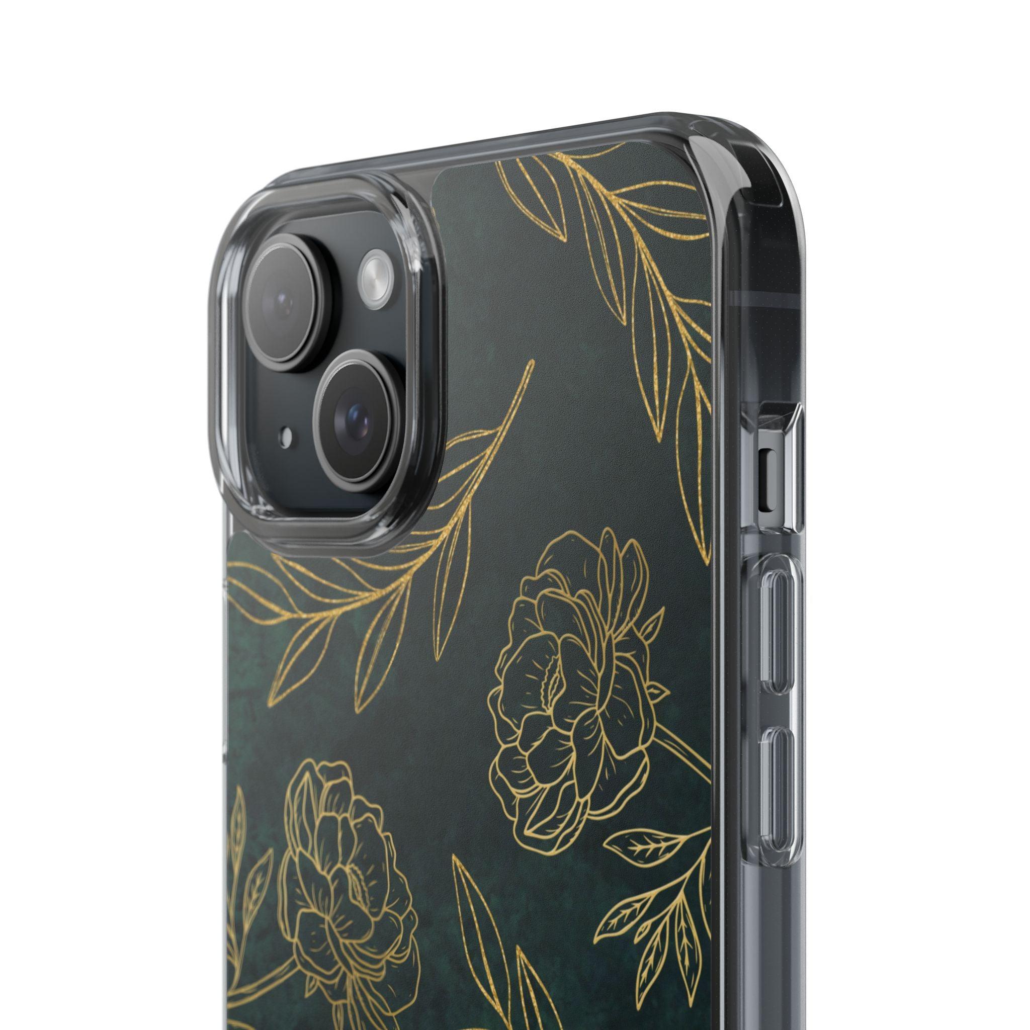 Floral Pattern Clear Cases