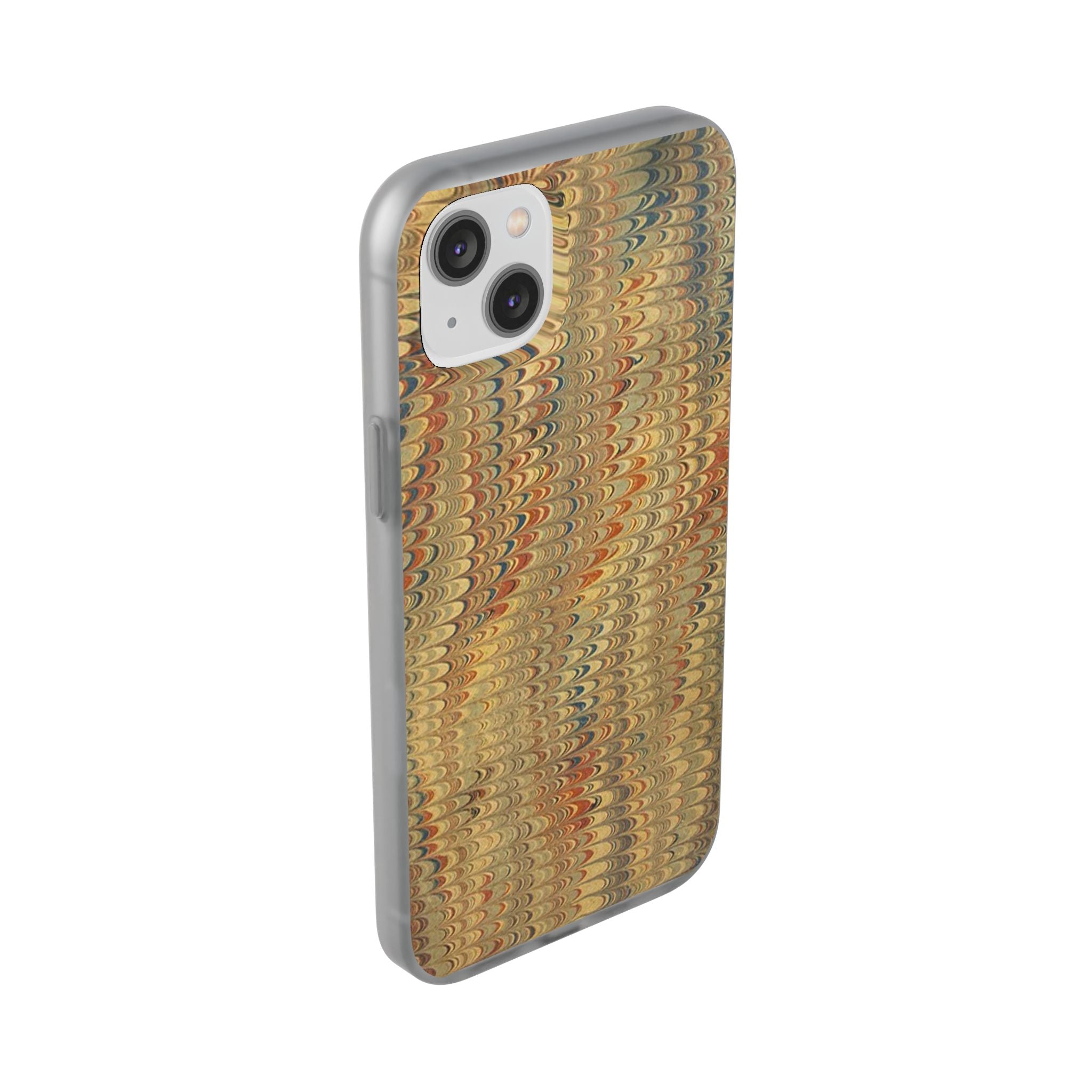 Golden Fall Neutrals Italian Marbled Design Stylish Phone Cases