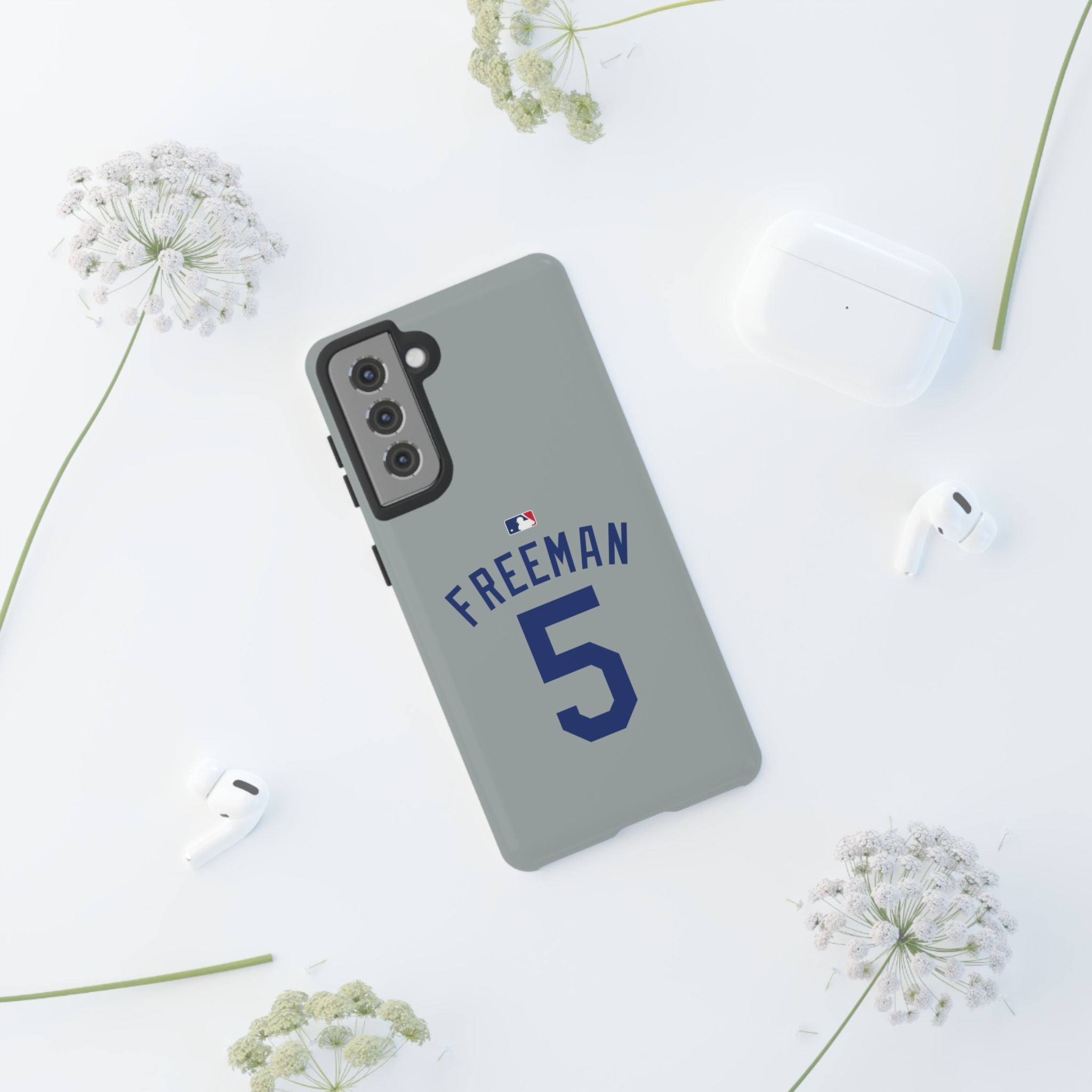 Freddie Freeman PowerLine Edition – Reinforced Drop Protection & Ultra-Slim Design | Fits iPhone 8–16 Pro Max & Galaxy S10–S25 Ultra