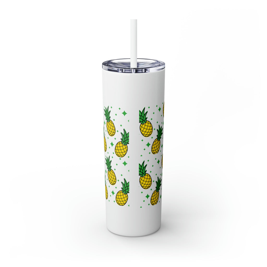 Plays Well With Others Skinny Tumbler with Straw, 20oz
