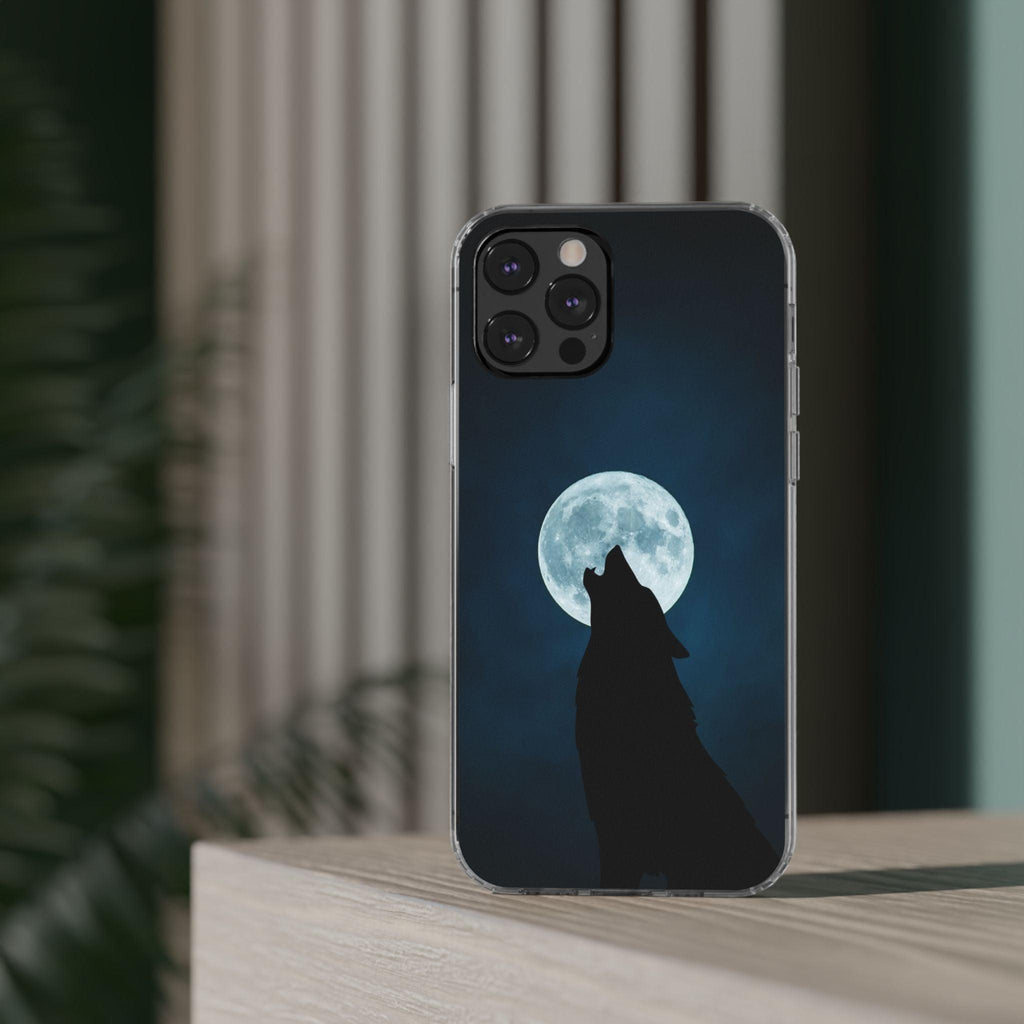 Full Moon and Wolf Clear Cases