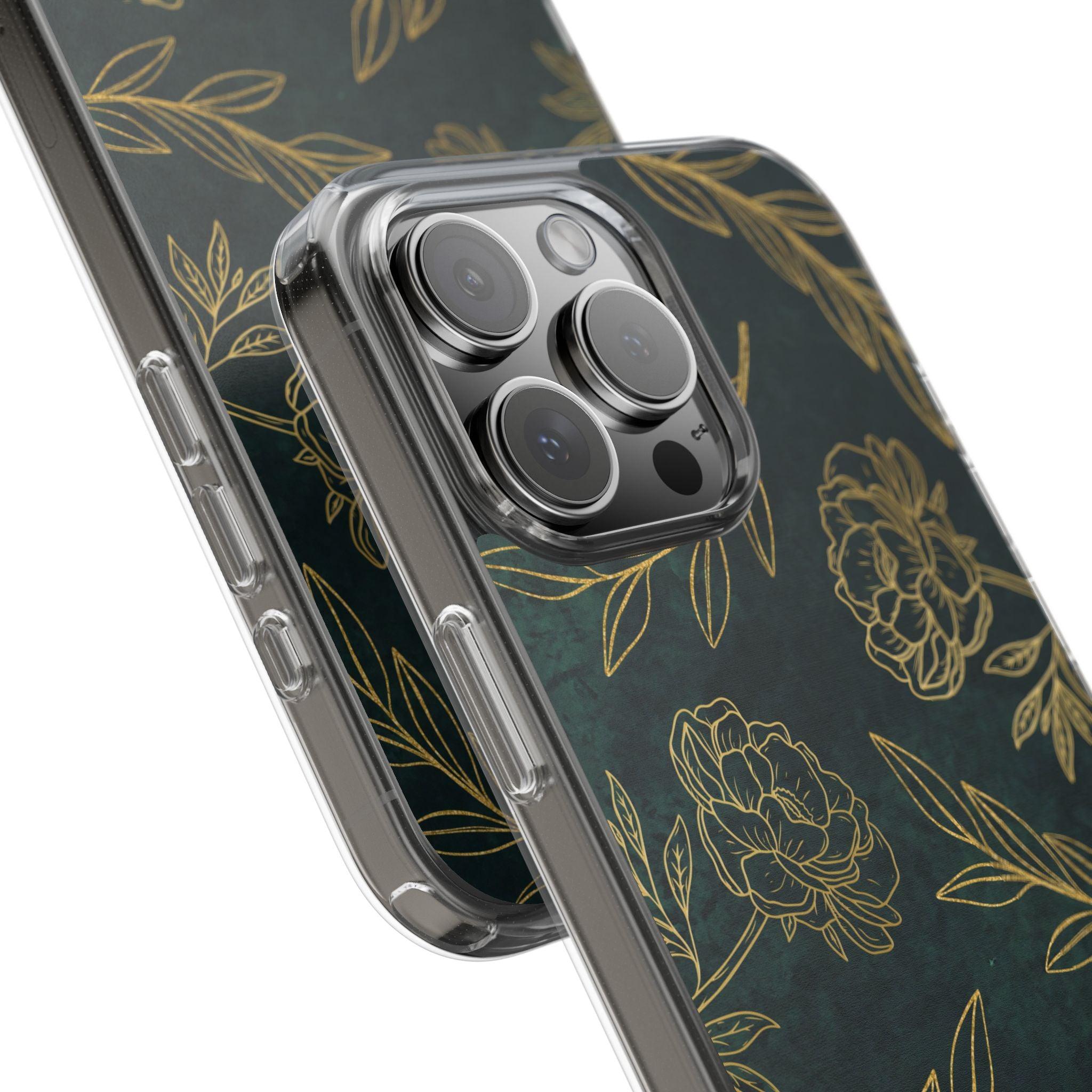 Floral Pattern Clear Cases