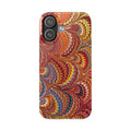 Italian Marbled Design, Red and Blue Pallet