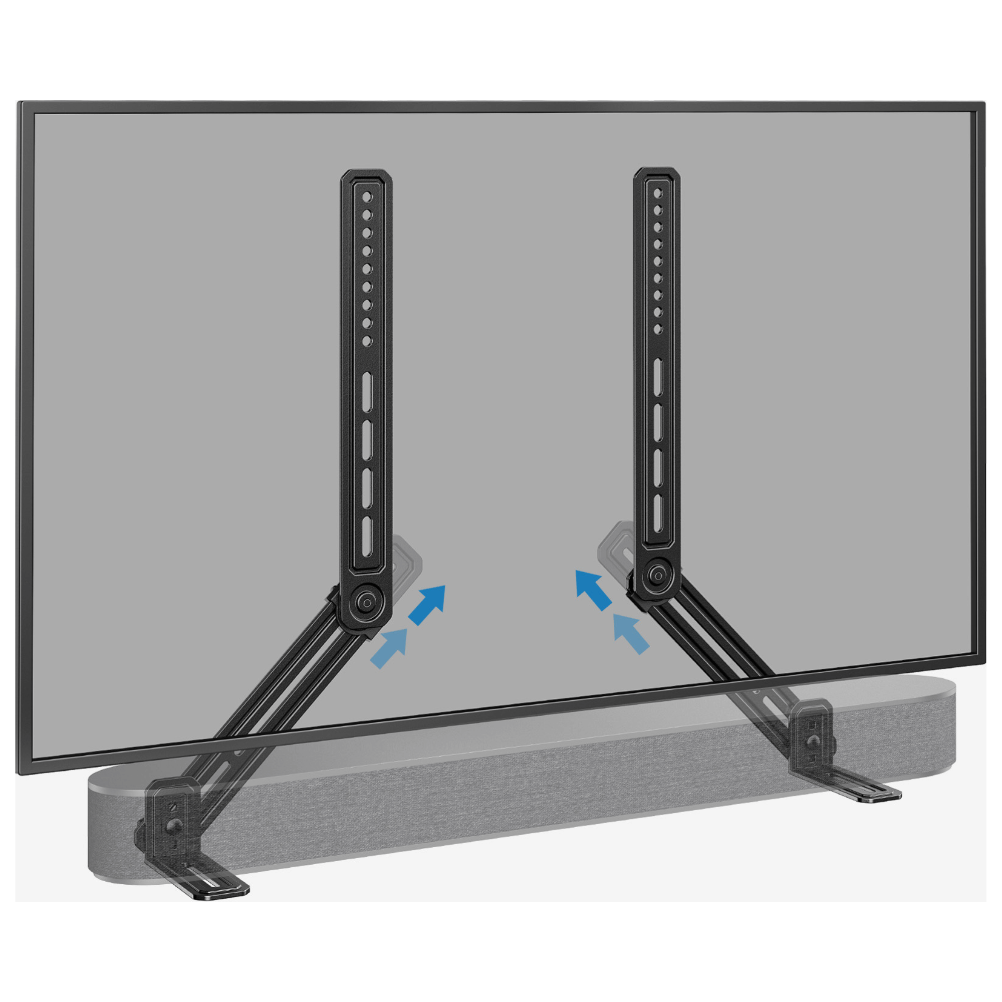 ErgoAV Universal Soundbar Mount Supports up to 15lbs