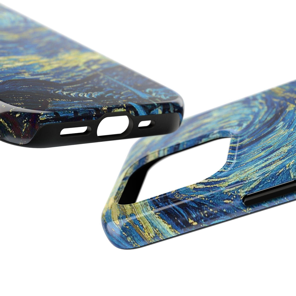 Blue And Yellow Theme Art Colors Tough Phone Cases