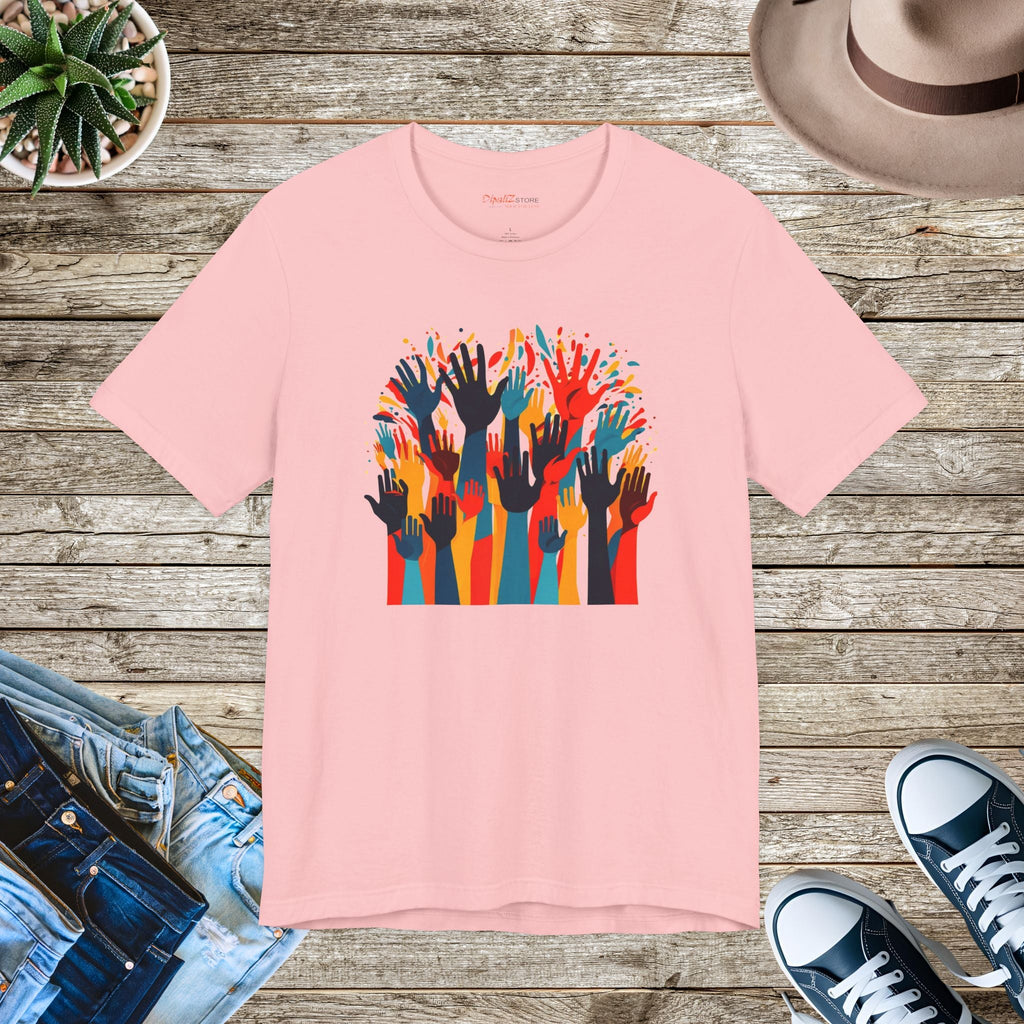 Classic Jersey Short Sleeve Tee - Soft Cotton Comfort - DipaliZ