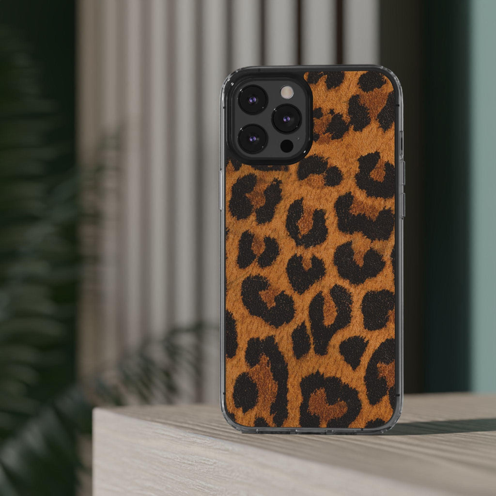 Clear Cases Cheeta Print