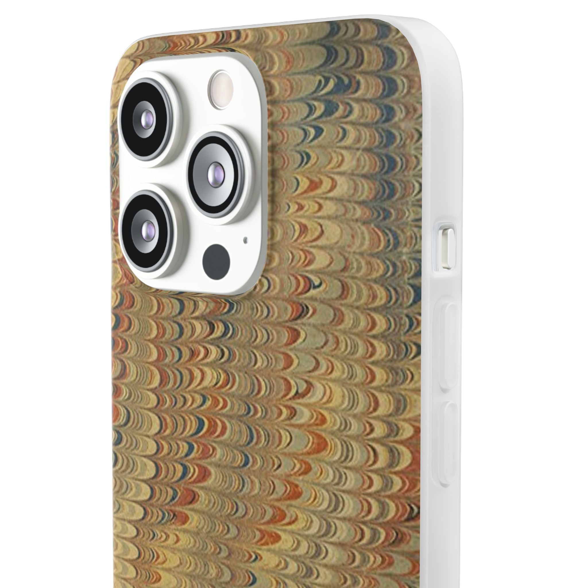 Golden Fall Neutrals Italian Marbled Design Stylish Phone Cases
