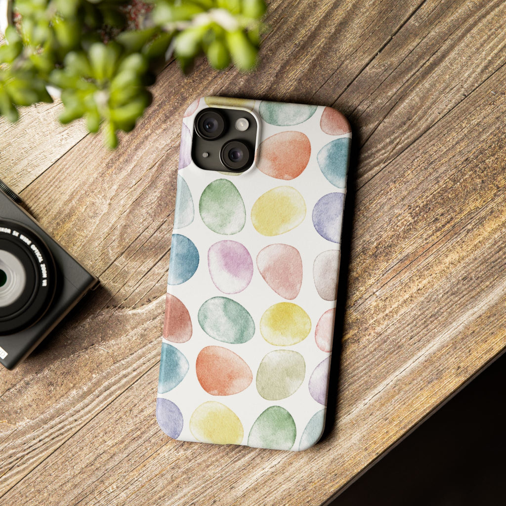Colorful Watercolor Organic Circle Phone Cases