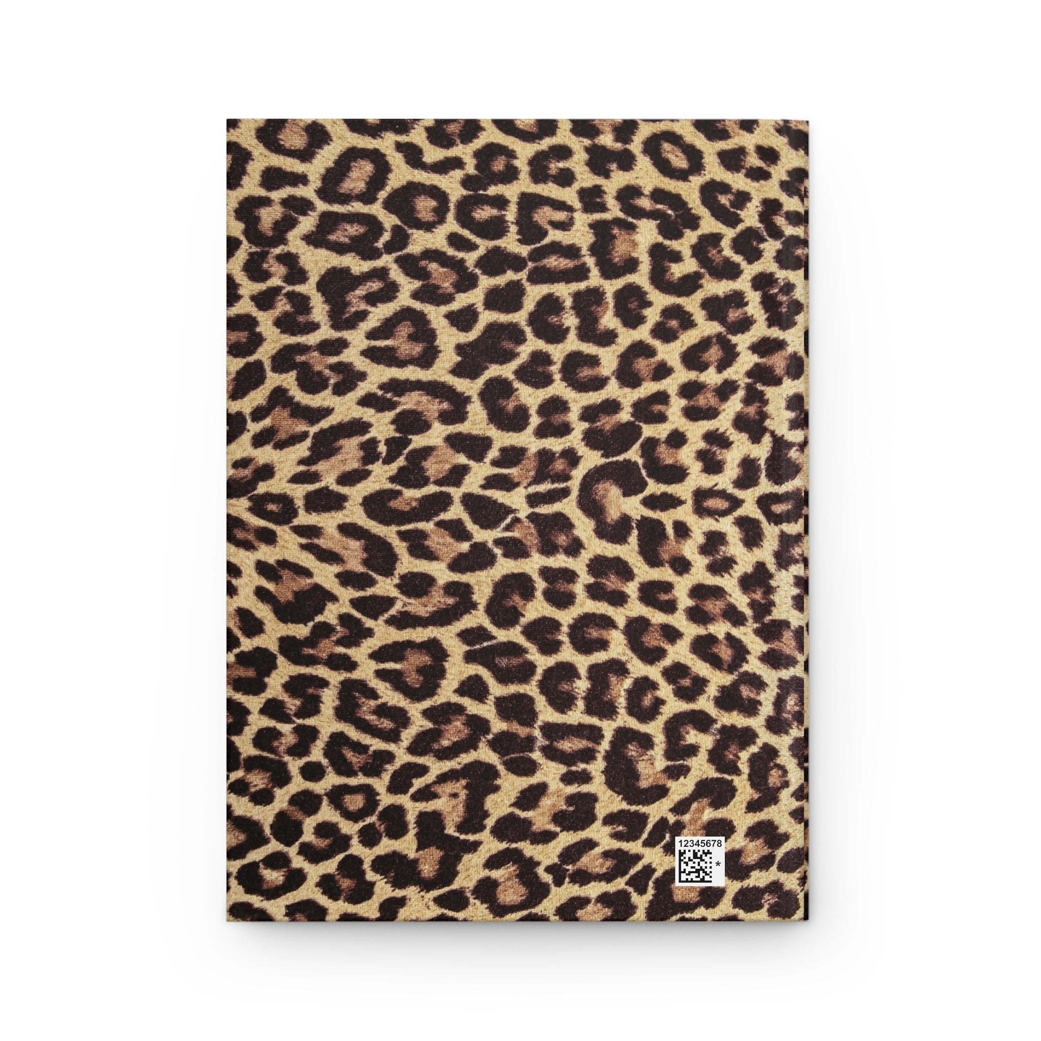 Leopard Print on Hardcover Journal Matte