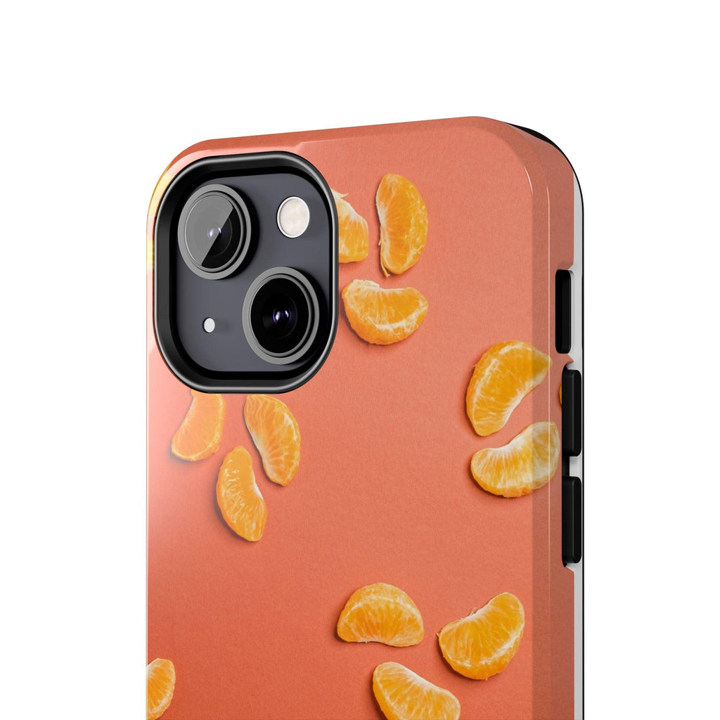 Peal Oranges printed Tough Phone Cases