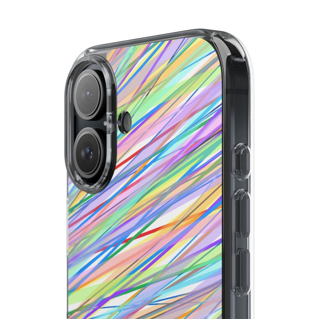 Threads Of Colors Clear Case