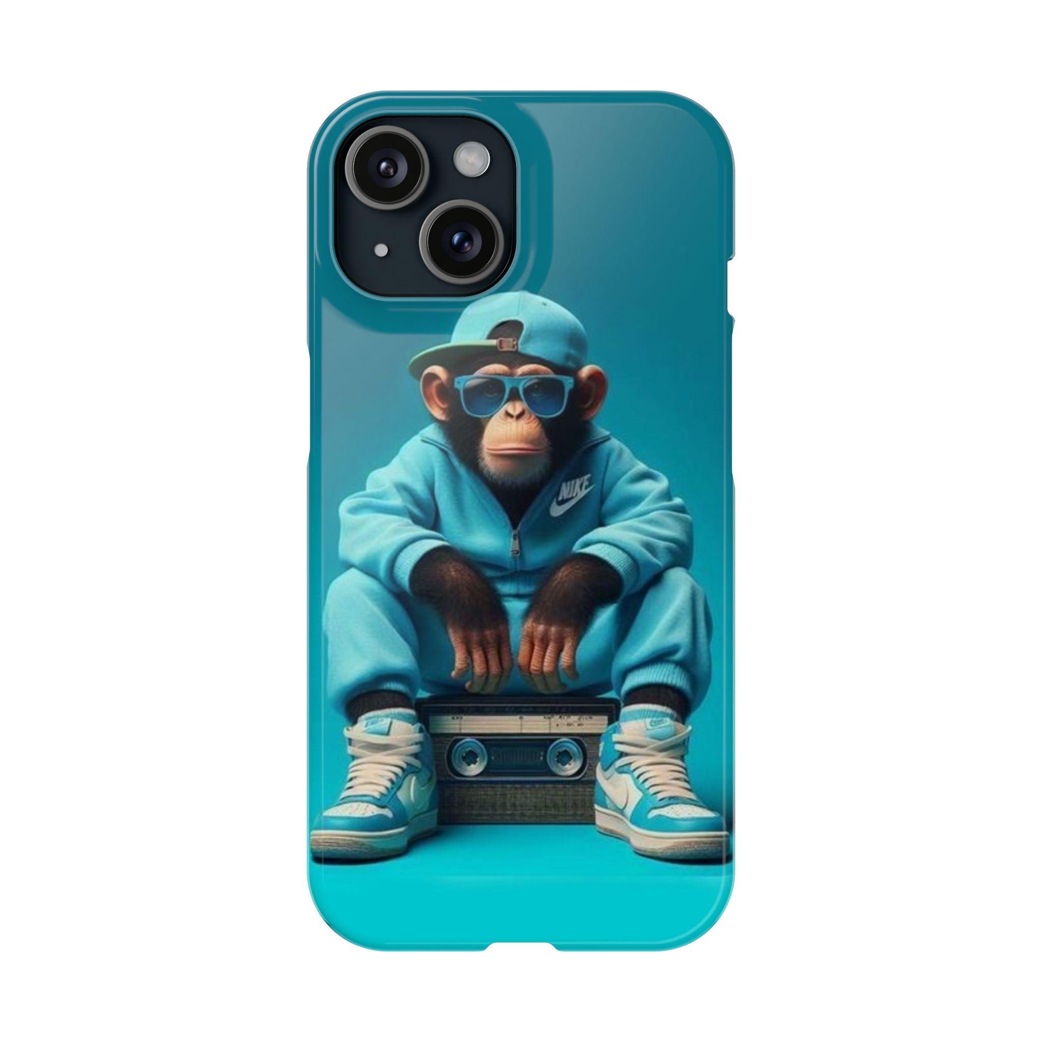 Monkey Madness Phone Case – Unleash the Fun with Cartoon Style!
