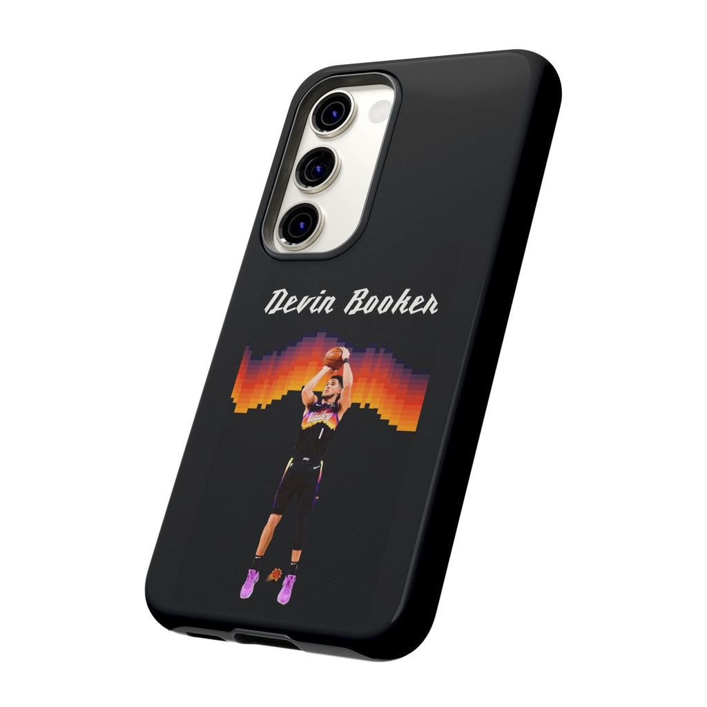 Devin Booker Precision Blaze Series – Dual-Layer ShockGuard Protection | Fits iPhone 8–16 Pro Max & Samsung Galaxy S10–S25 Ultra