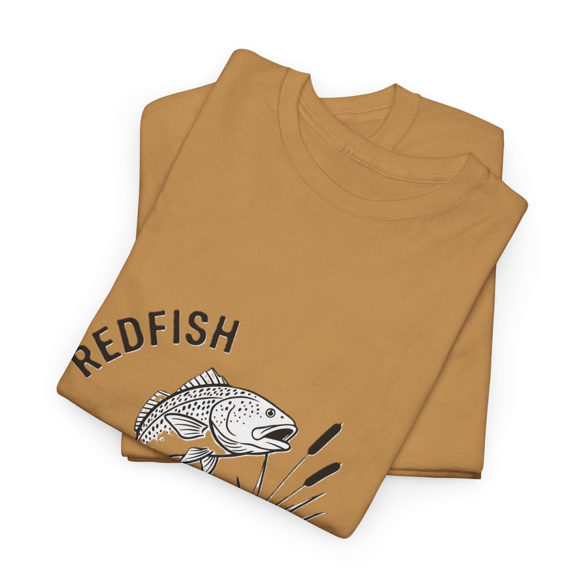 Fishing Red Fish T-Shirt — Vintage Angler Tee