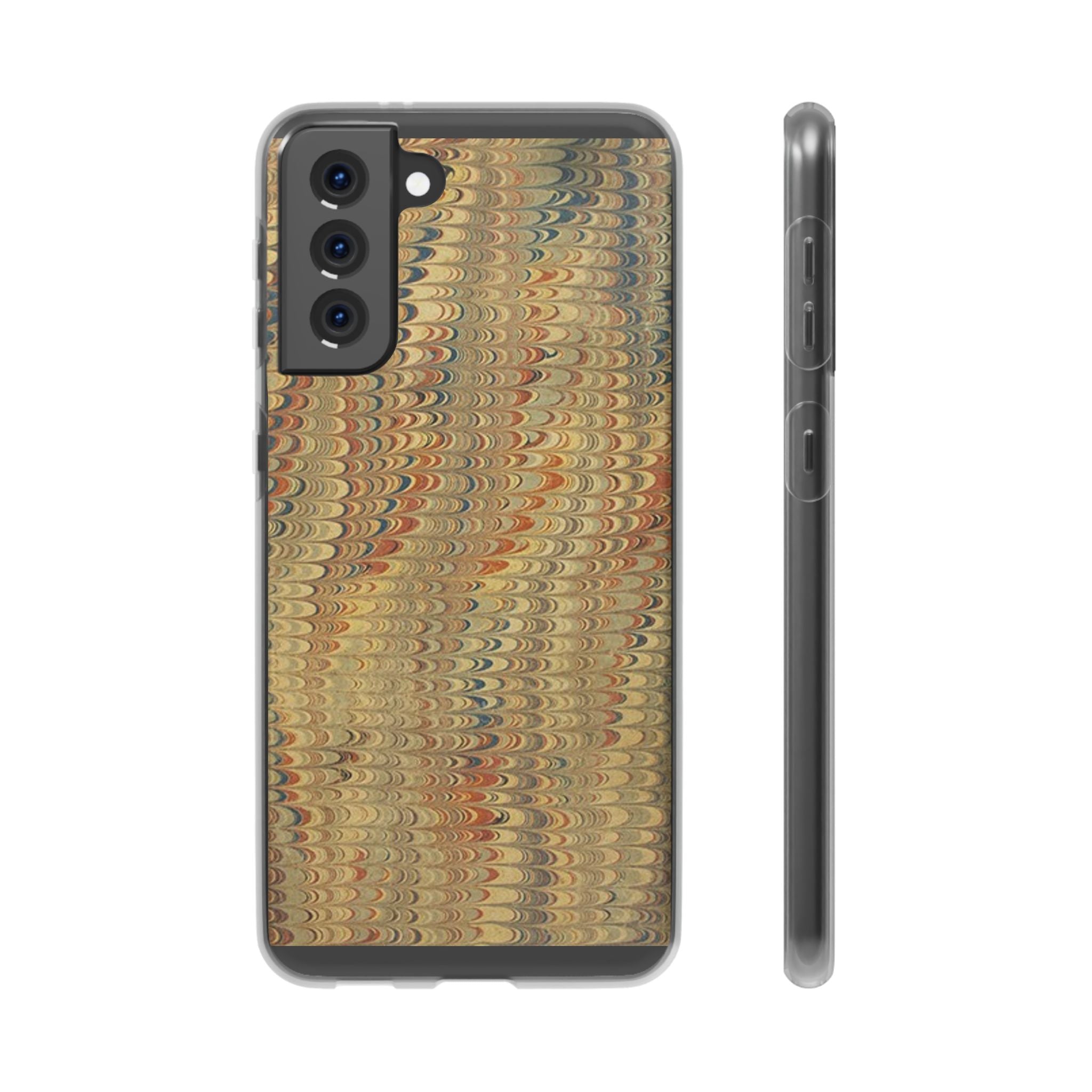 Golden Fall Neutrals Italian Marbled Design Stylish Phone Cases