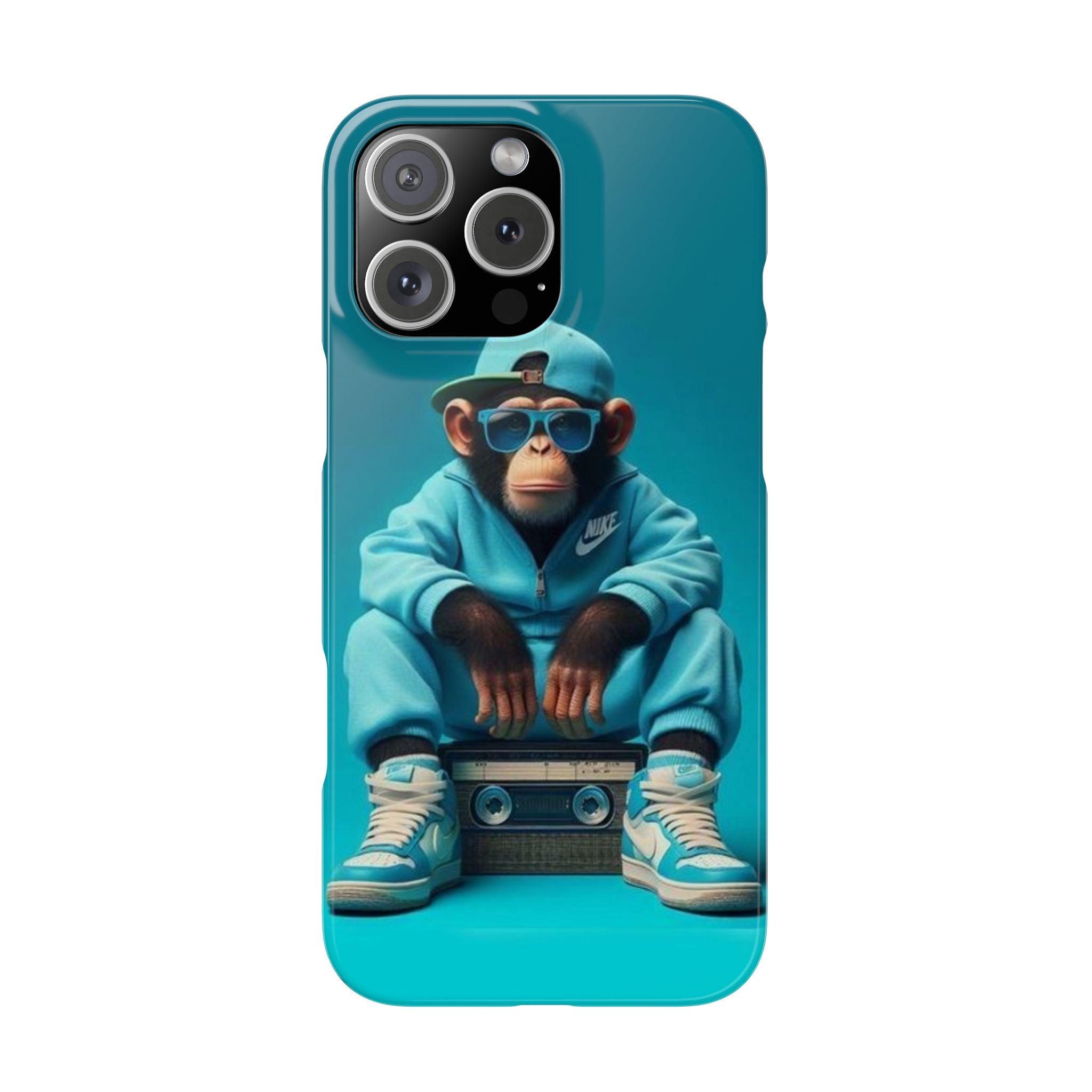 Monkey Madness Phone Case – Unleash the Fun with Cartoon Style!