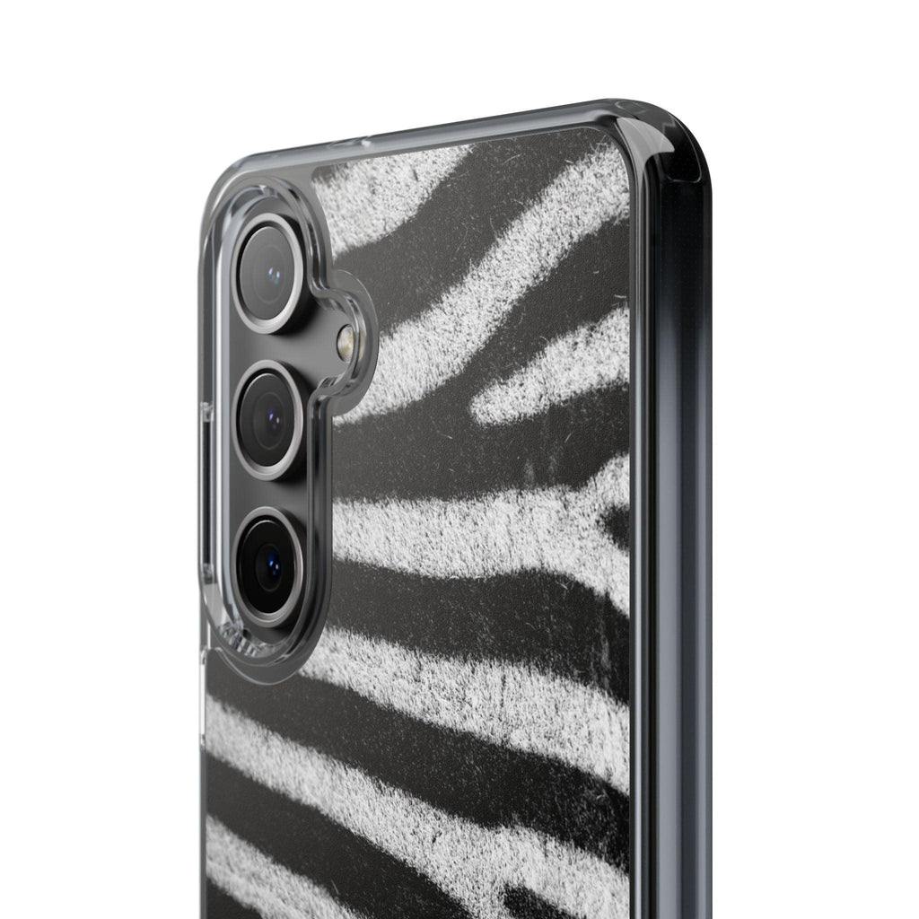Clear Cases Black and White Zebra Stripes
