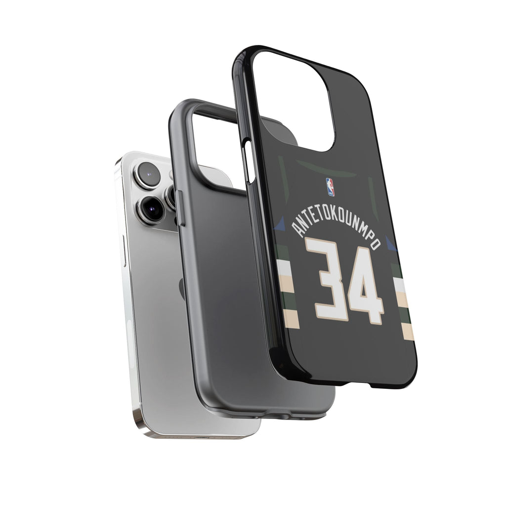 Giannis Antetokounmpo Force Drive Edition – Heavy-Duty ShockGuard Layers, Athletic Slim Fit | iPhone 8–16 Pro Max & Samsung S10–S25 Ultra Supported