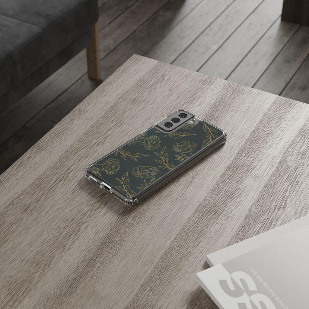Floral Pattern Clear Cases