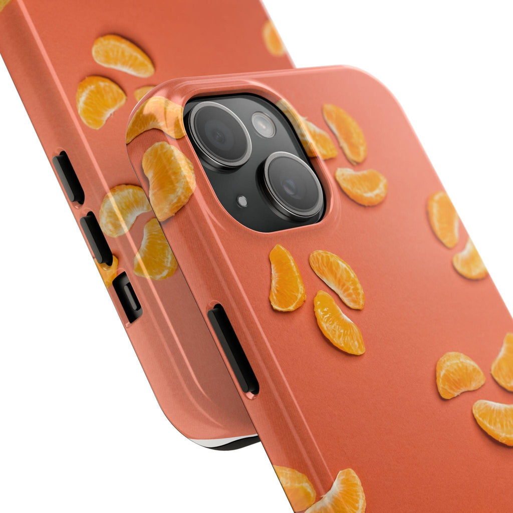 Peal Oranges printed Tough Phone Cases