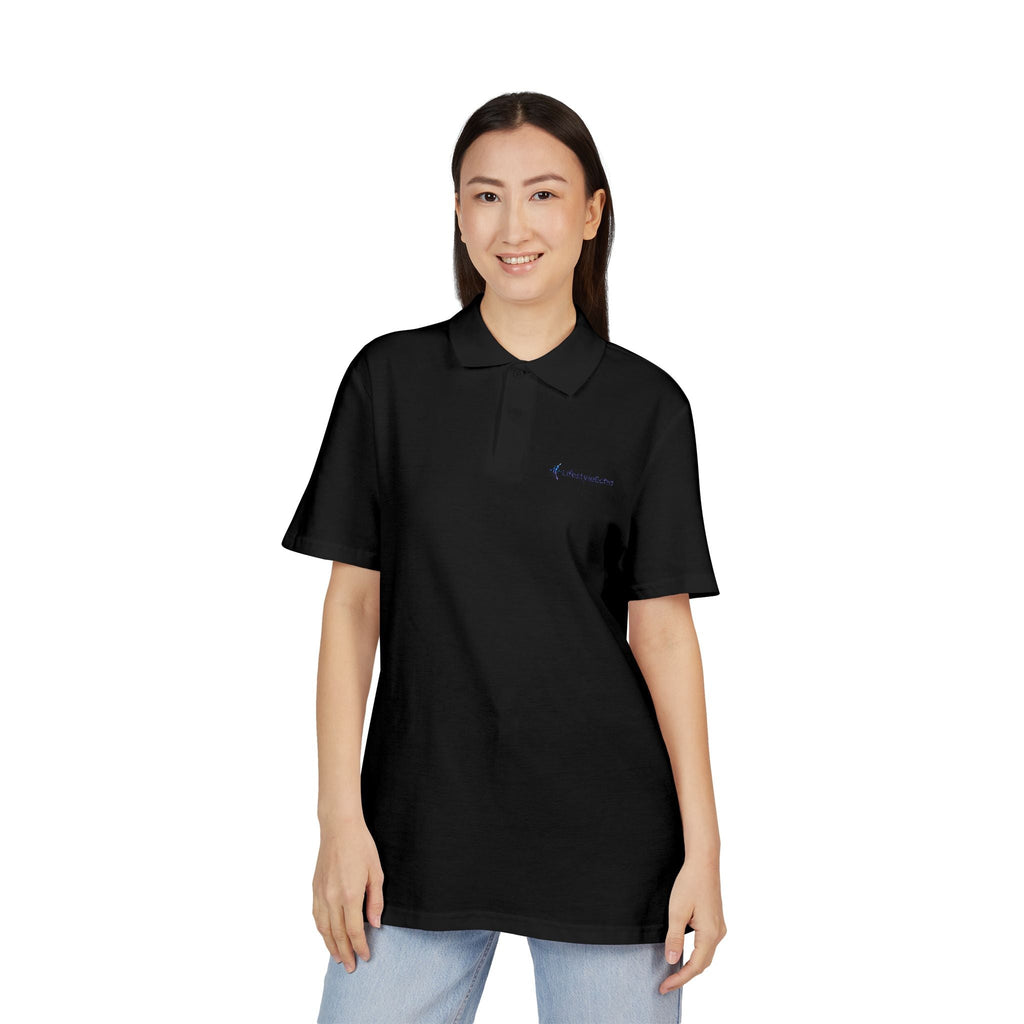 Embroidered Classic Pique Polo — LifestyleEchol Chest Logo