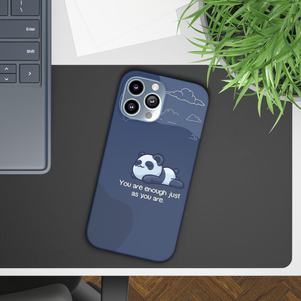Panda Dreams Phone Case – Cozy Vibes & Inspiring Words
