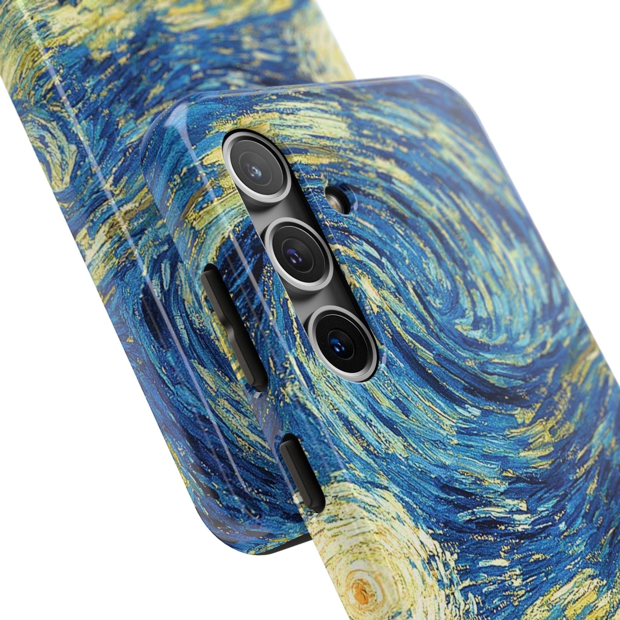 Blue And Yellow Theme Art Colors Tough Phone Cases