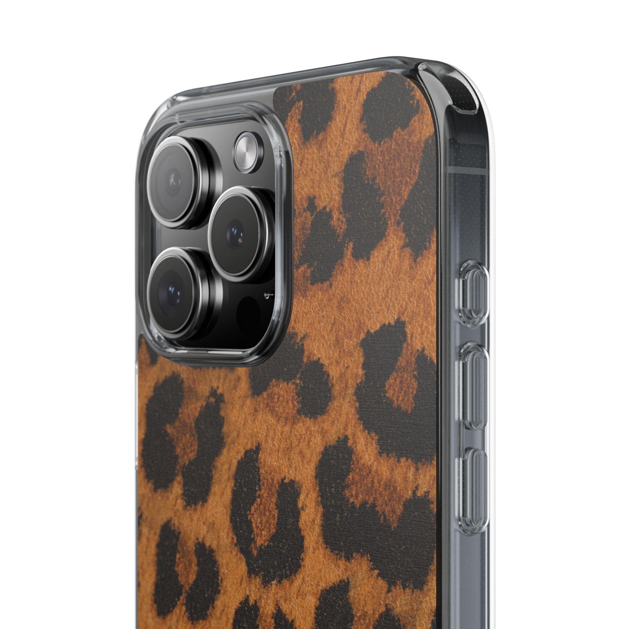 Clear Cases Cheeta Print