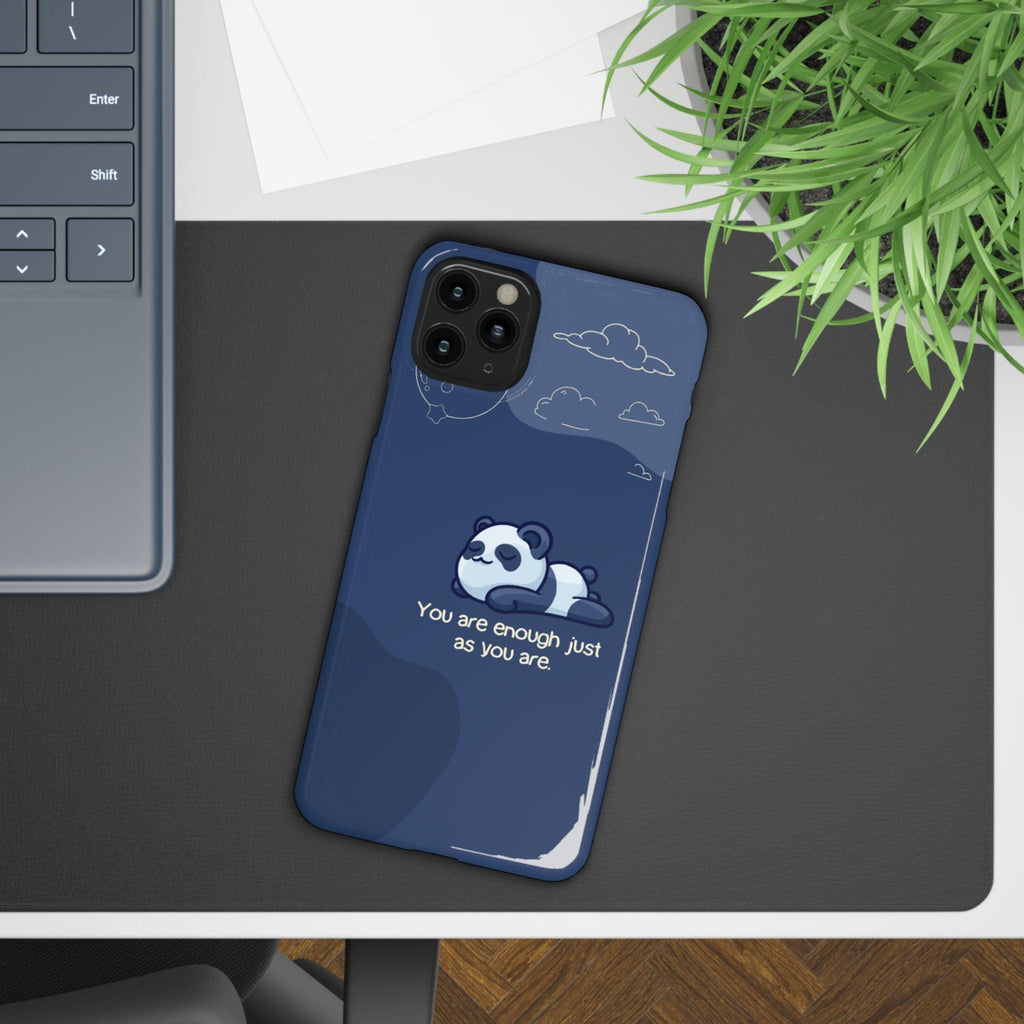 Panda Dreams Phone Case – Cozy Vibes & Inspiring Words